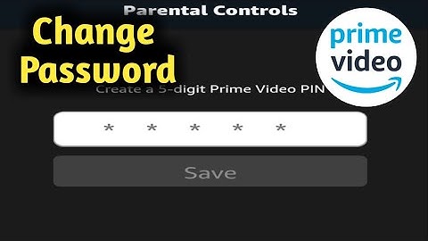 Amazon Prime Video Password Settings || How to Change Amazon Prime Password