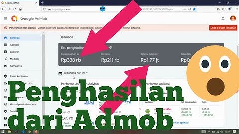 CARA MENGHASILKAN UANG DENGAN ADMOB, MEMBUAT APLIKASI ANDROID GRATIS TANPA CODING DAN AMAN.
