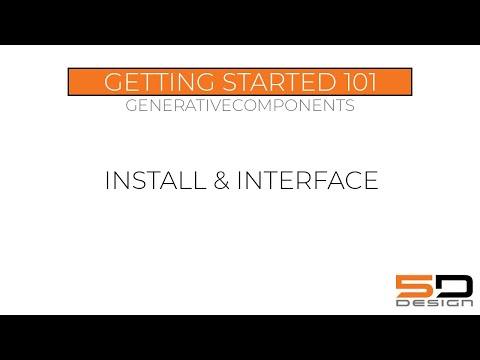 GenerativeComponents - Basics 01