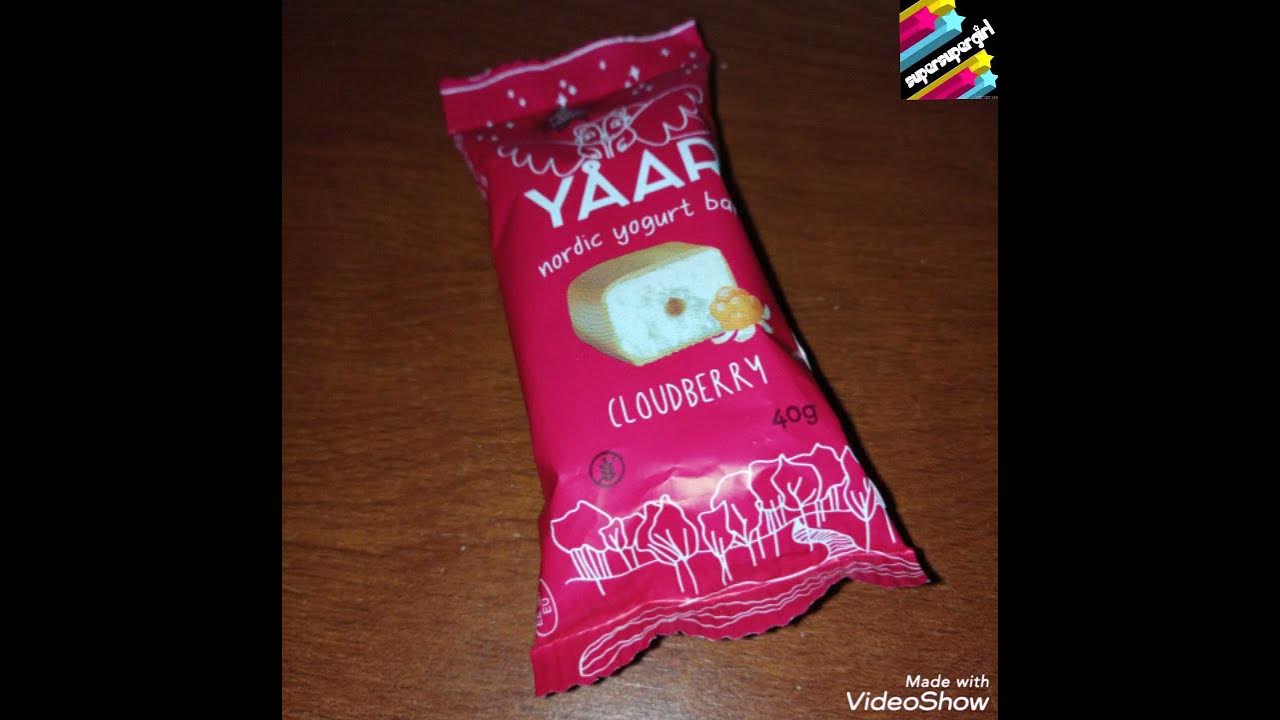 YAAR Nordic yoghurt bar cloudberry YouTube