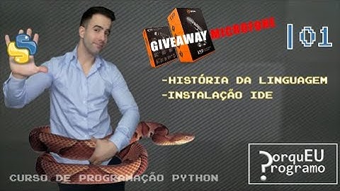 Curso de Programação Linguagem PYTHON (PT-PT) - 1 História / Instalação Pycharm