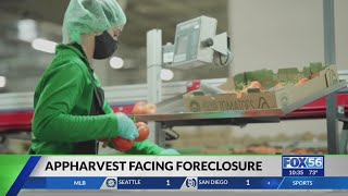Appharvest facing Richmond foreclosure
