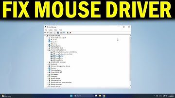 How To Fix Mice and Other Pointing Devices {Mouse & Touchpad Driver} Missing from Device Manage