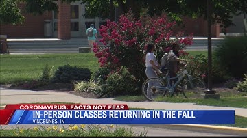 In-person classes return to Vincennes University