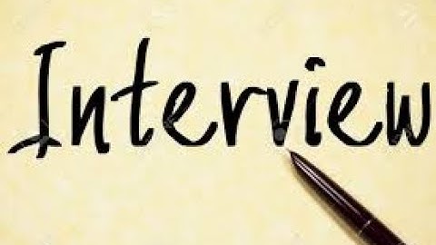 Informational Interview Dane Walker