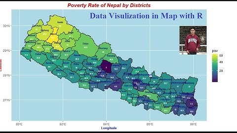 Data Visualization in Map with R