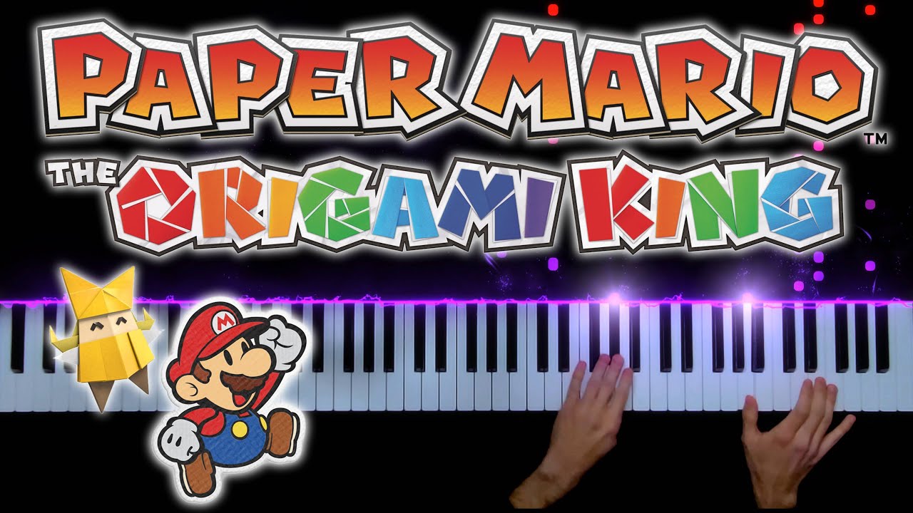 Toad Town and Museum Theme Piano Cover from Paper Mario: The Origami King OST Piano Cover