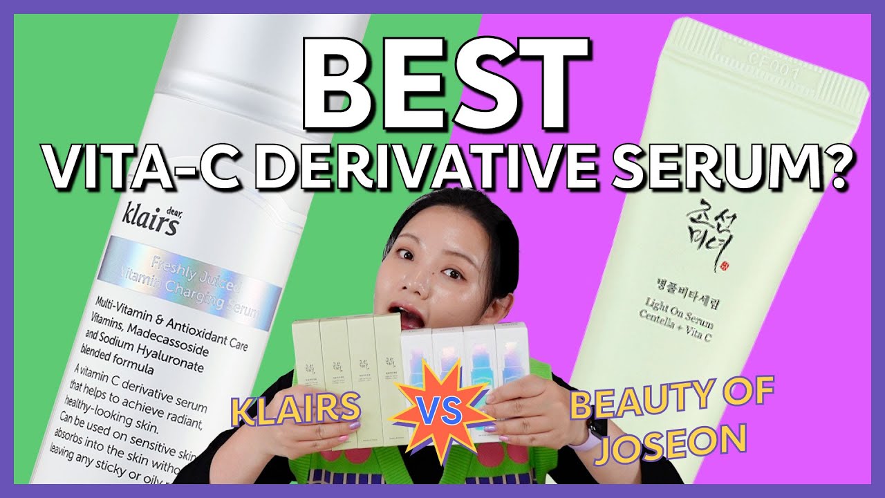 Beauty of Joseon vs. Klairs Vitamin C Serum 🍋 Sensitive SkinFriendly