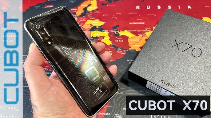 Cubot X70, Smartphone Android 13, Helio G99, Octa-Core, 120Hz 6.583 Inch  Screen, 24GB RAM(12+12GB), 256GB ROM, 100MP Camera, NFC
