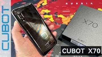 CUBOT X70 Tech Black - Unboxing and Hands-On