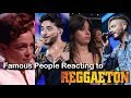 Famous people reacting to reggaeton