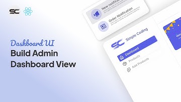 Dashboard UI - Admin Dashboard View | React JS Tutorial - Admin Panel