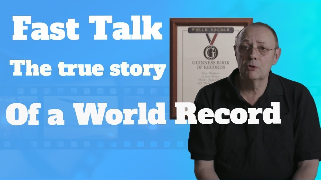 Who Is The World's Fastest Talker
