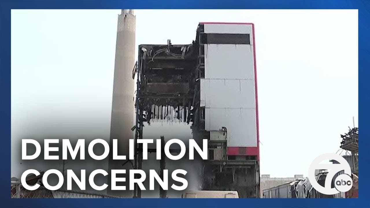 Some Detroiters concerned about June 11th demolition of the city's closed incinerator