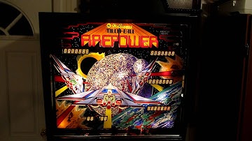 Williams Firepower Pinball Machine with 7 Digits Displays