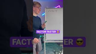 Factor Faster (in 52 seconds) #shorts