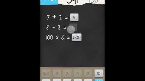 6 Numbers by Brainbow Level 150 Answer Guide