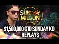 $109 Sunday Million KO C. Darwin2 | bedias | Sne1231 $1,5M GTD Poker Replays