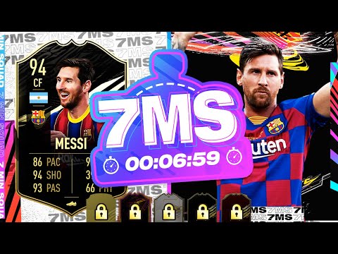 RTTF IN A PACK! THE TRUE GOAT! CF INFORM LIONEL MESSI 7 MINUTE SQUAD BUILDER – FIFA 21 ULTIMATE TEAM