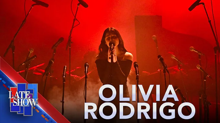 “vampire” - Olivia Rodrigo (LIVE on The Late Show)