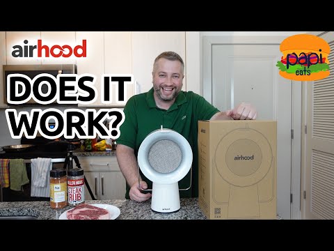 Use The AirHood Wireless To Add A Portable Range Hood To The Smallest  Kitchens