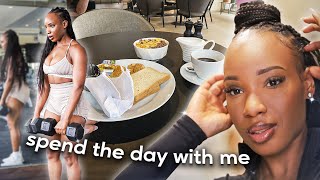 Chatty Gym Grwm: Moving Back To Nigeria From America + Full Body Dumbbell Workout Vlog