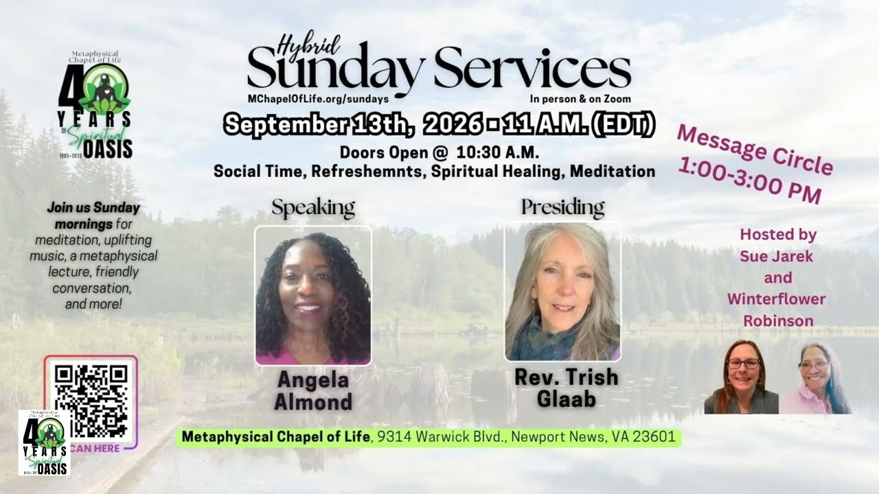 What If Nothing in Your Life Has Been Wasted? | Lecture by Angela Almond | Sep. 13th, 2026