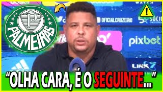 😵RAPAZ ! EU NÃO ACREDITO QUE ELE FALOU ISSO DO PALMEIRAS ! ULTIMAS NOTÍCIAS DO PALMEIRAS HOJE