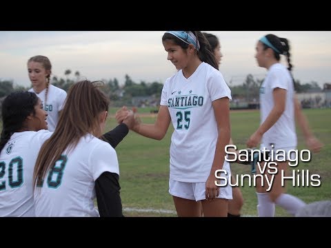 Santiago High School Girls JV Soccer | Santiago vs Sunny Hills