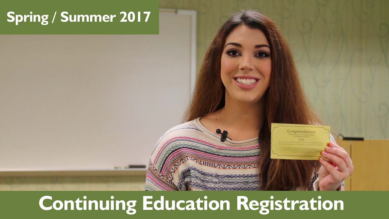 Continuing Education Registration | Spring & Summer 2017