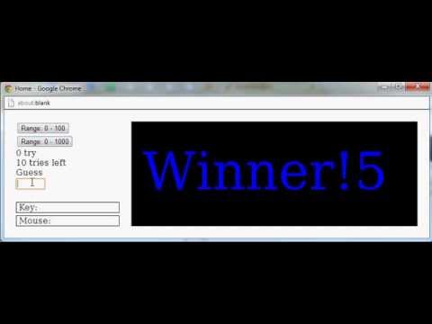 Guess the number - Python class homework