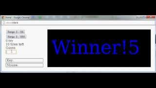 Guess the number - Python class homework