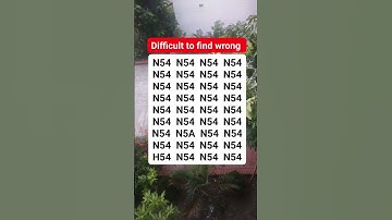 Difficult to find wrong #brainteaser #find #search #shortvideo