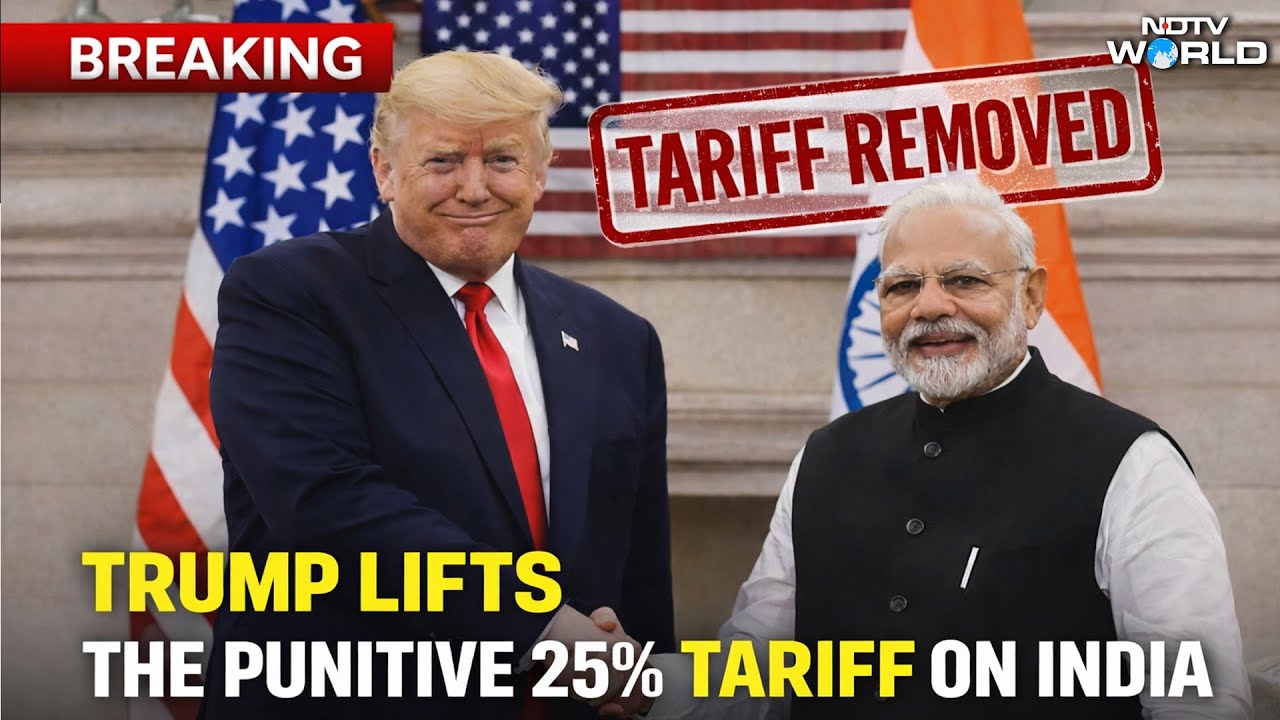 India US Interim Deal | Trump Lifts 25% Tariff On India Over Russian Oil Imports After Trade Deal