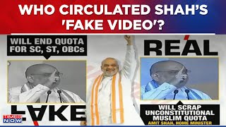 Amit Shah's 'Fake Video' Caught Everyone's Attention, PM Modi, HM React | Who's Circulating Fakery?