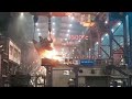 #Induction #furnace pouring video