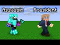 President VS Full Diamond Assassin (Minecraft Manhunt)