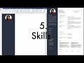 A Resume (CV) an Employer will love.f243