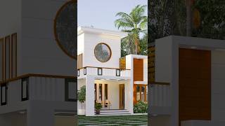Modern Kerala House DesignStunning Exterior 🔥 #shorts #dreamhome #housedesign #eleganthomes  #home