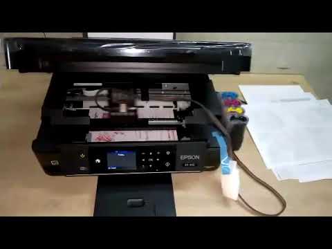 Video máy in Epson XP-440 WIFI - youtube