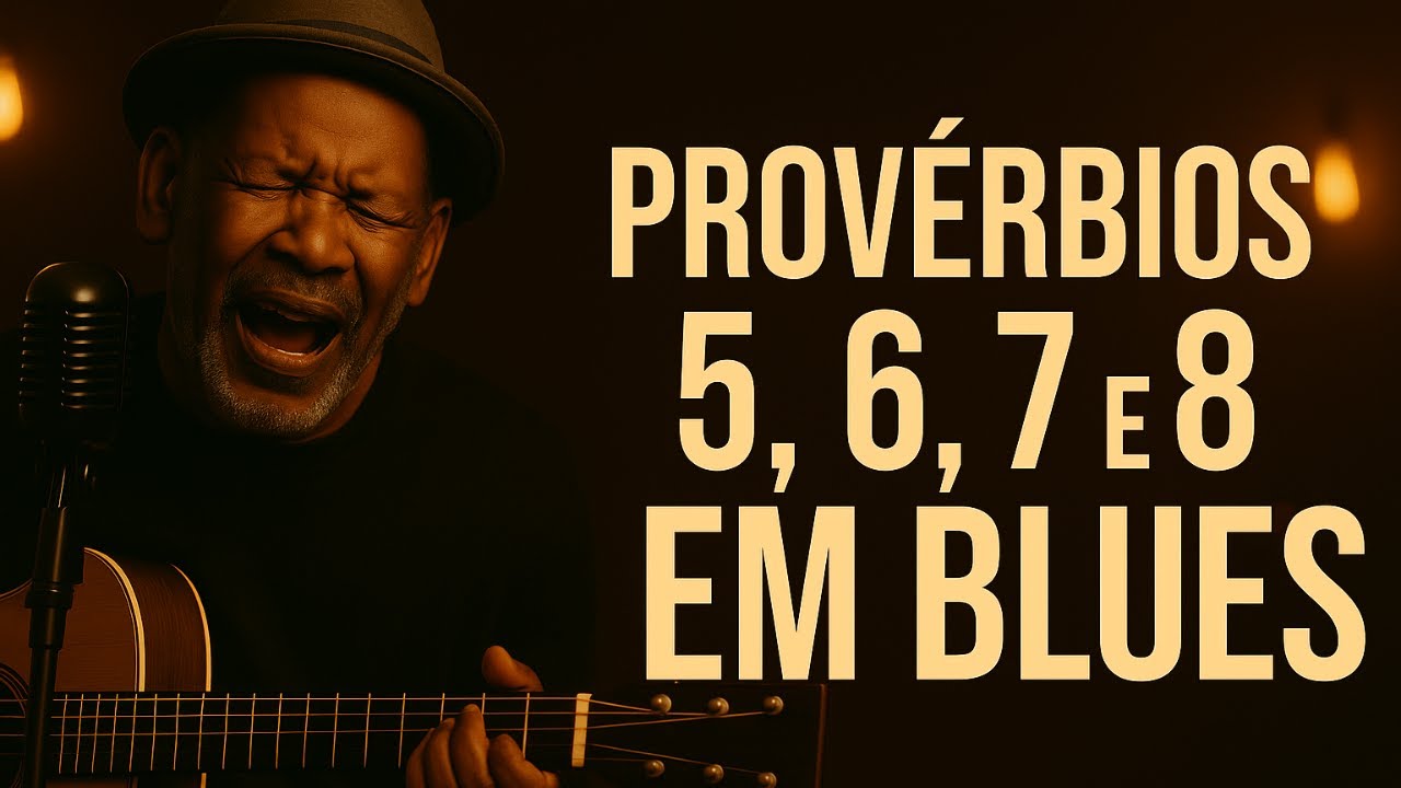 Provérbios 5, 6, 7 e 8 | Blues Gospel da Fé | que confia, confronta e revela a sabedoria divina