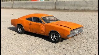 Dodge Charger R/T 1969 из пластилина, создал своими руками, как это сделано?