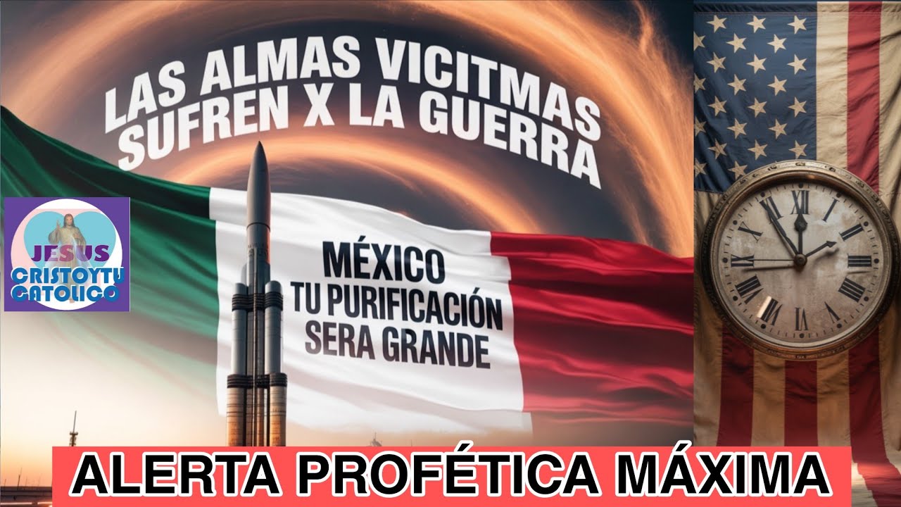 ⚠️⛔️ALERTA PROFÉTICA Guerra en el mundo y Violencia en Mexico