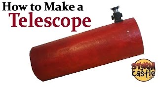 How to Make a Telescope - 8 Inch Newtonian Reflector (Part 1)
