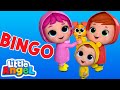 Bingo song  little angel  moonbug kids  color time