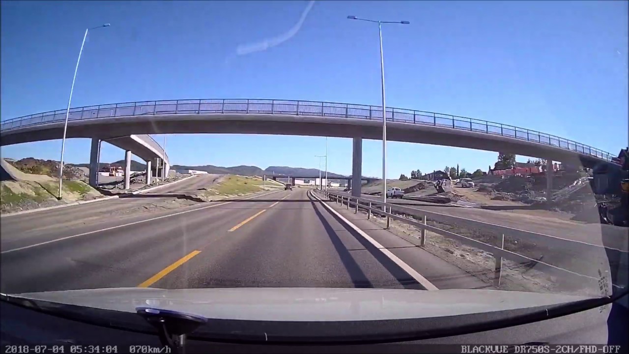 Driving through Norway (Part 3/5) Trondheim - The atlantic ocean road - Trollstigen