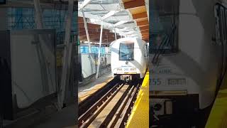 SkyTrain leaving Brentwood Station #vancouver #skytrain #vancouvertransit #train #transit #yvr