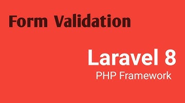 Form Validation in Laravel Part #33 | CRUD | Laravel 8 CRUD Application with Bootstrap