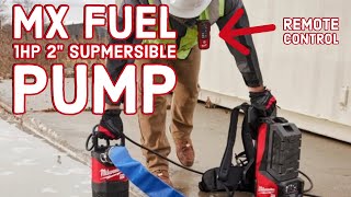 Milwaukee MX FUEL 1 HP Submersible 2" Pump