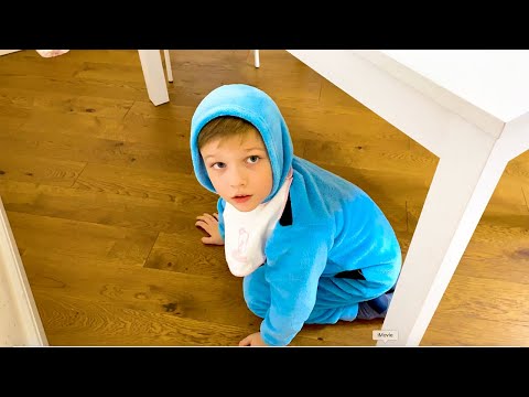 Андрей и папа - забавная история с игрушками